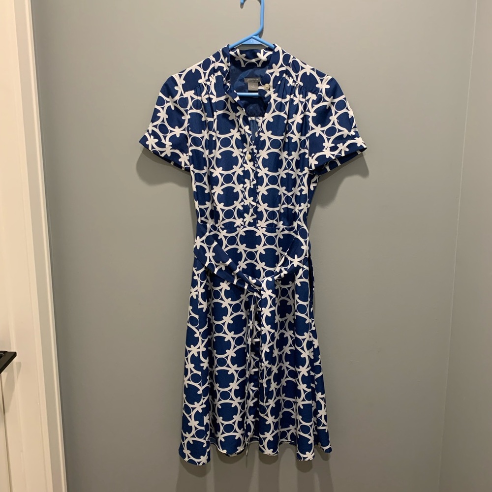 Ann Taylor patterned dress